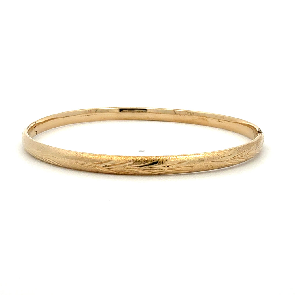 Engraved Bangle