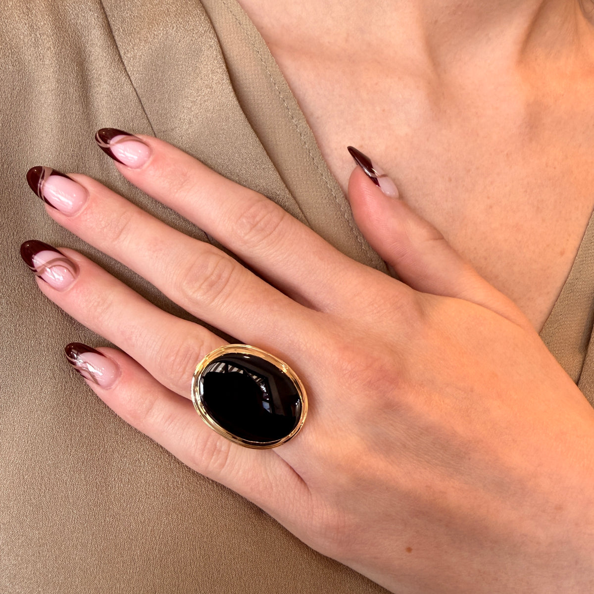 Onyx Statement Ring