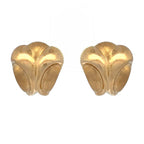 Textured Gold Earrings