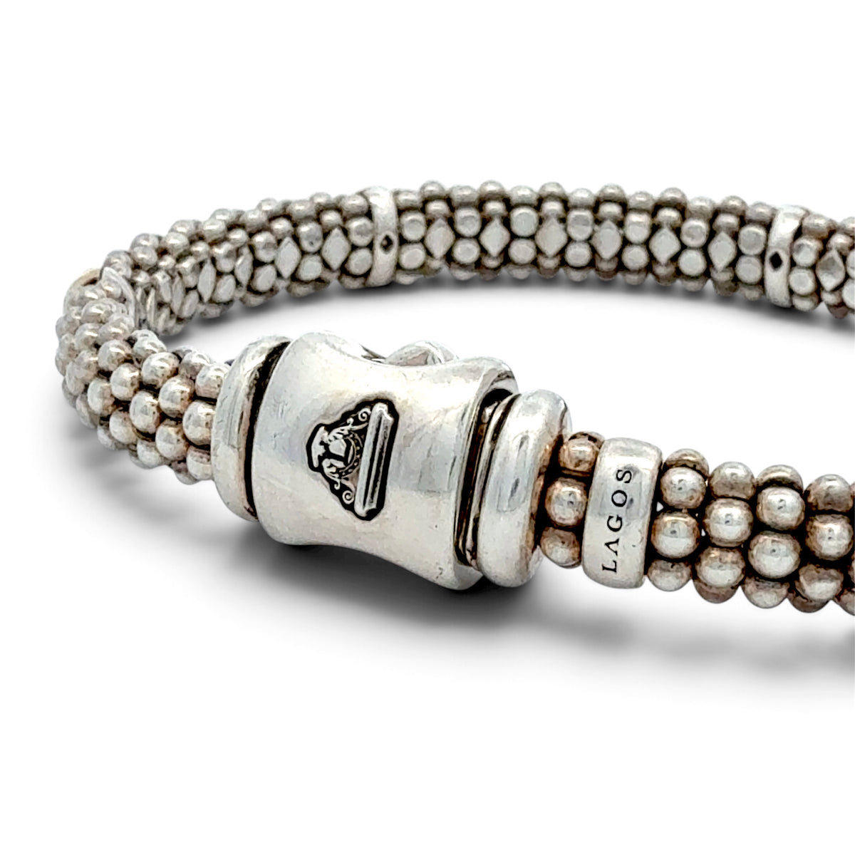 Caviar Bracelet Signed "Lagos"