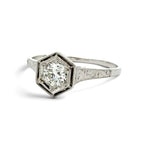 Art Deco Engagement Ring