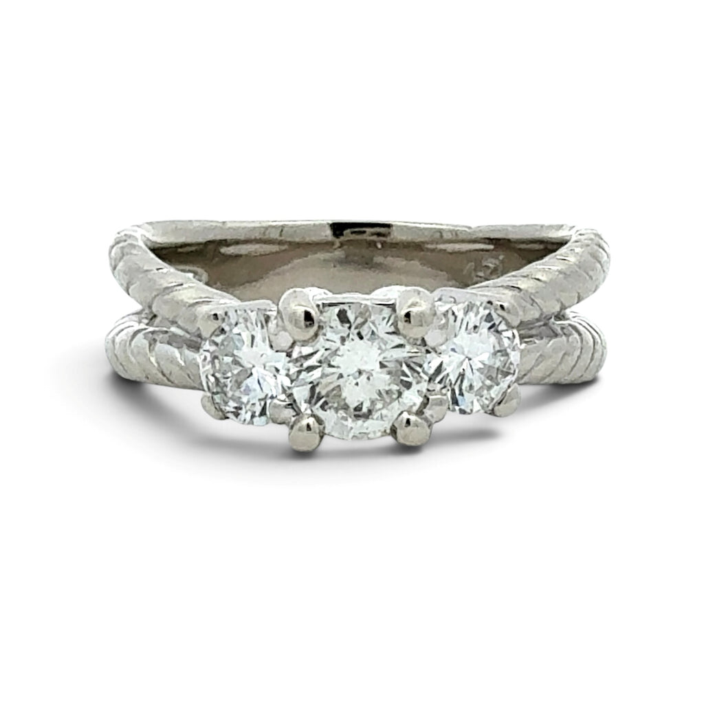 Trilogy Engagement Ring