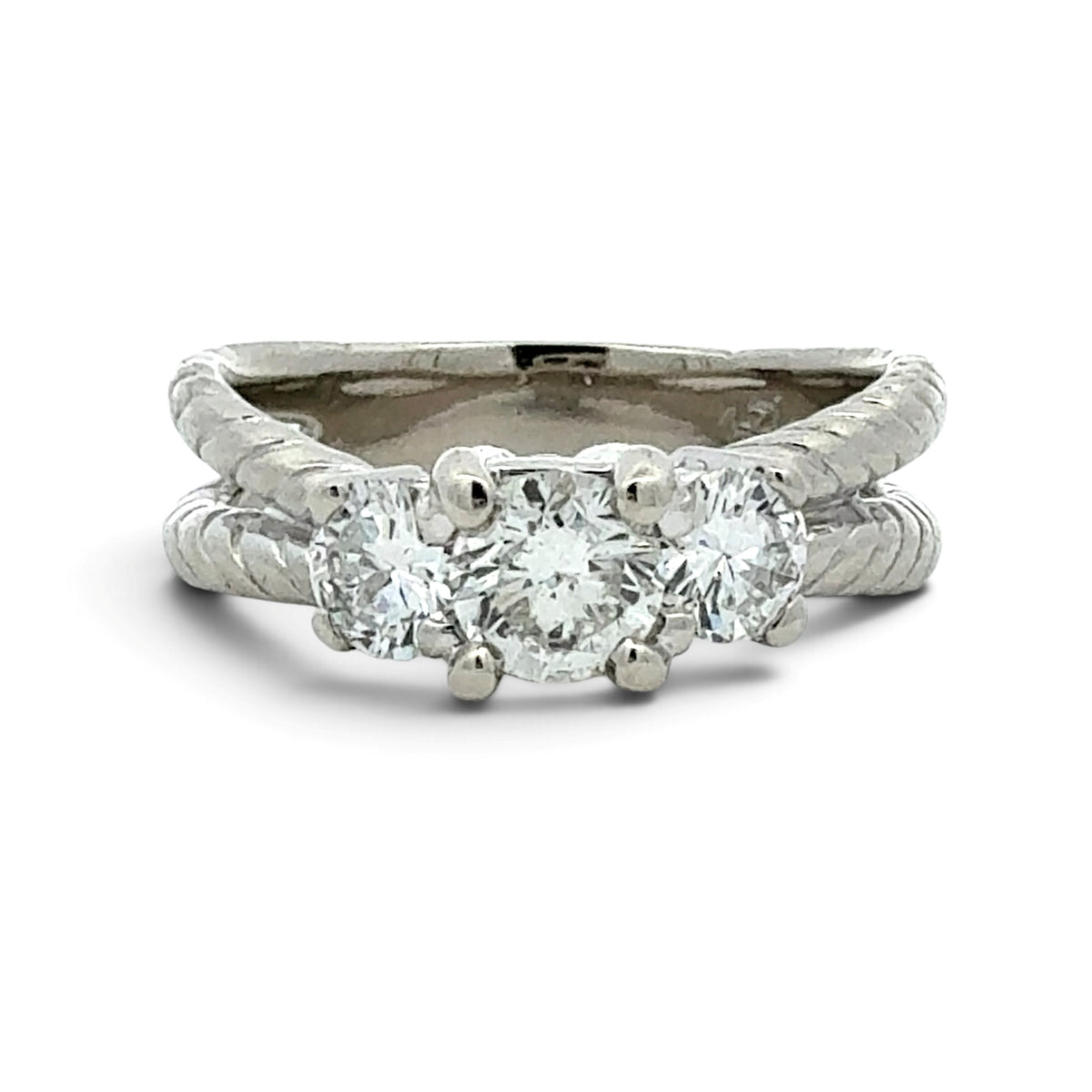 Trilogy Engagement Ring
