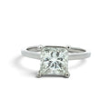 Princess Cut Solitaire Engagement Ring