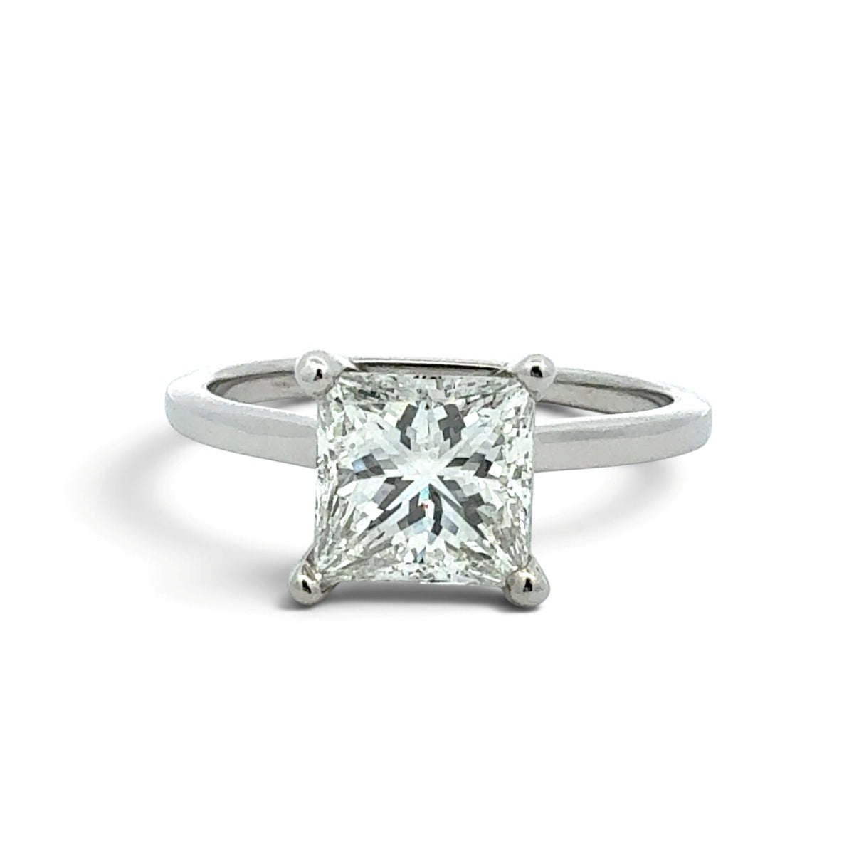 Princess Cut Solitaire Engagement Ring