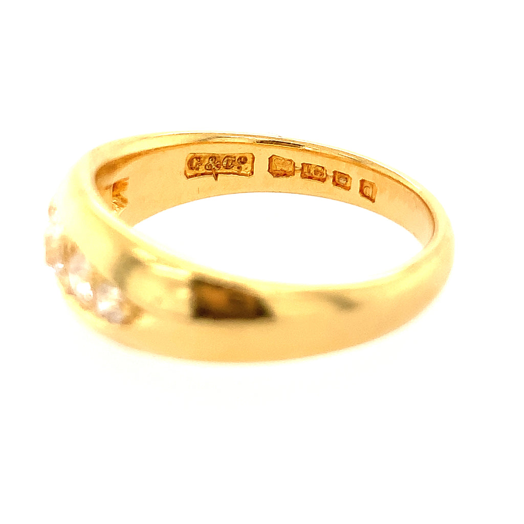 English Victorian Diamond Band