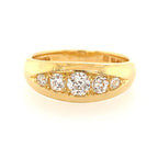 English Victorian Diamond Band
