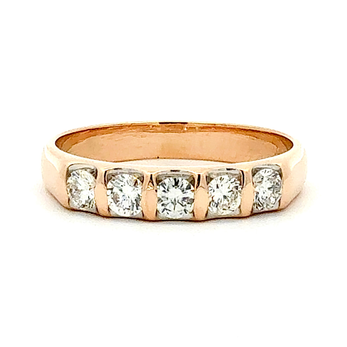 5-Stone Diamond Anniversary Band