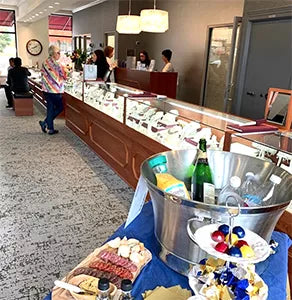 Lika Behar trunk show event at Moses Jewelers, November 2019