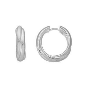 Twist Hoop Earrings by Artistry, Ltd, SKU 650-648263, main view — Moses Jewelers