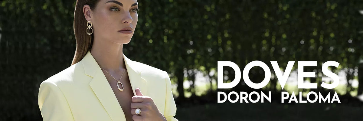 Doves by Doron Paloma brand banner at Moses Jewelers