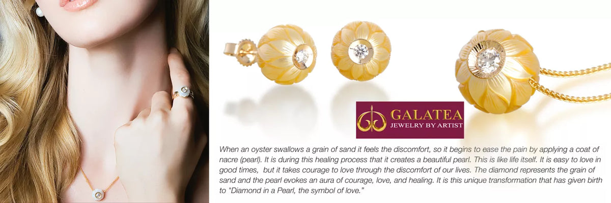 Galatea jewelry by artist Chi Huynh — brand banner at Moses Jewelers