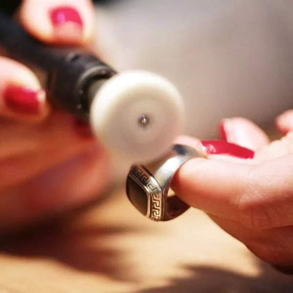Jewelry maintenance guide card — Moses Jewelers education