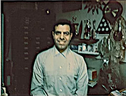 Merril Moses in the early days of Moses Jewelers