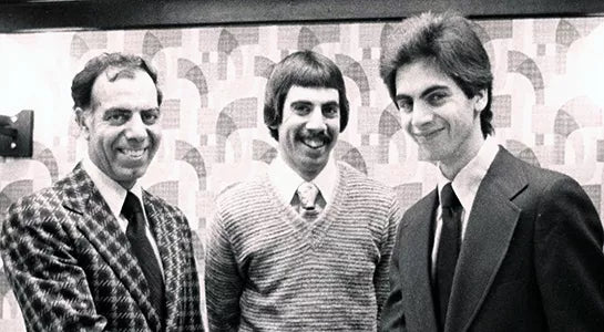 The Moses men photographed in 1976